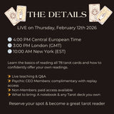 Live Tarot Reading Masterclass by Vanessa Somuayina