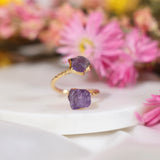 Empress Crystal Rings Gold (4 different crystals)