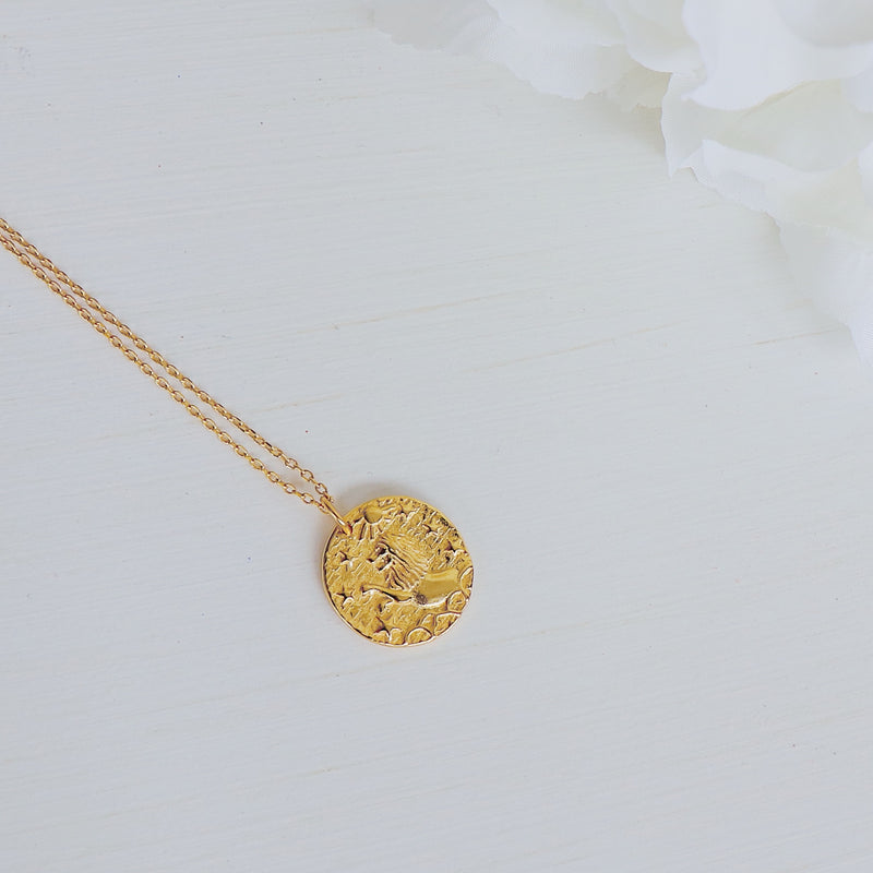 Zodiac Pendants Gold