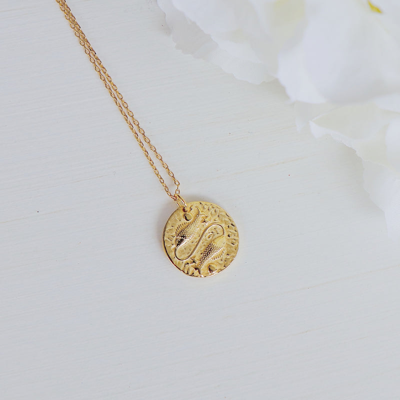 Zodiac Pendants Gold
