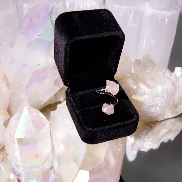 Empress Crystal Rings Silver (4 different crystals)