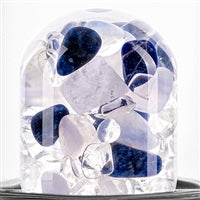 VIA HEAT "Balance" Crystal Water Bottle