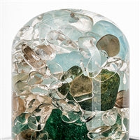 VIA HEAT "Forever Young" Crystal Water Bottle
