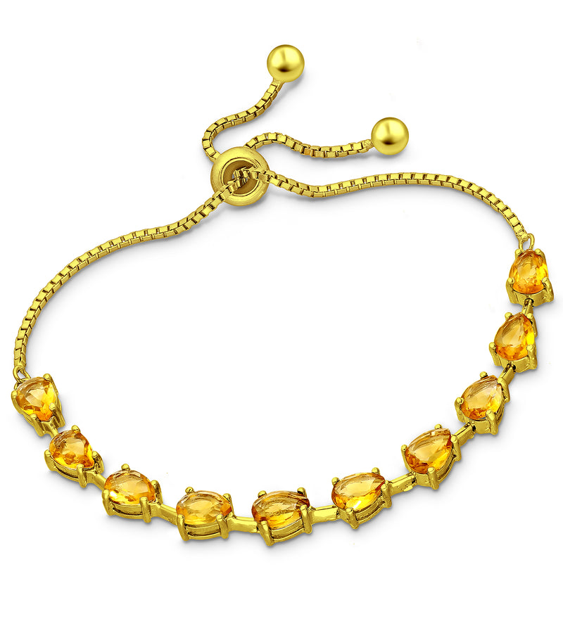 Citrine Crystal Bracelet