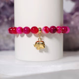 Beaded Crystal Bracelet (Adjustable)