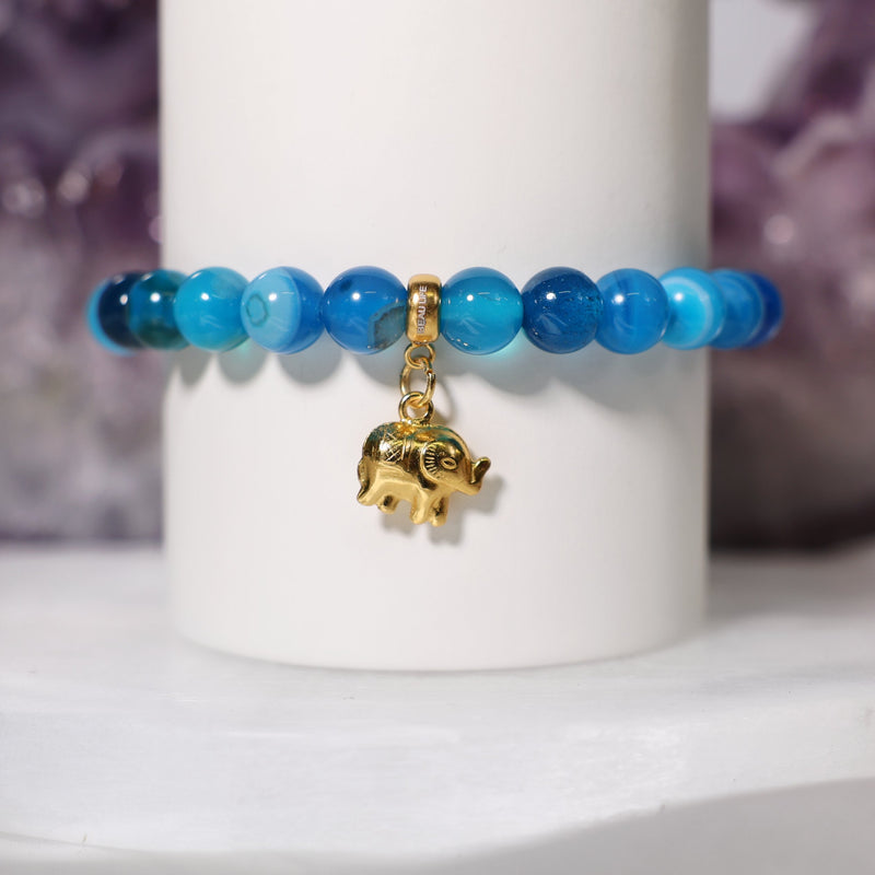 Beaded Crystal Bracelet (Adjustable)