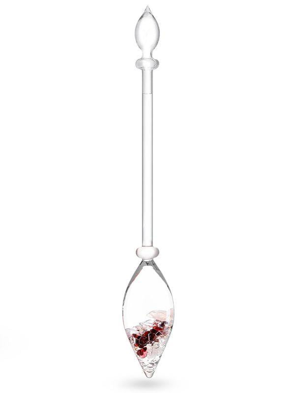 Water Stick VitaJuwel "Love" (rose quartz, garnet, rock crystal) With "Era" Water Carafe, 1.3L - Beau Life