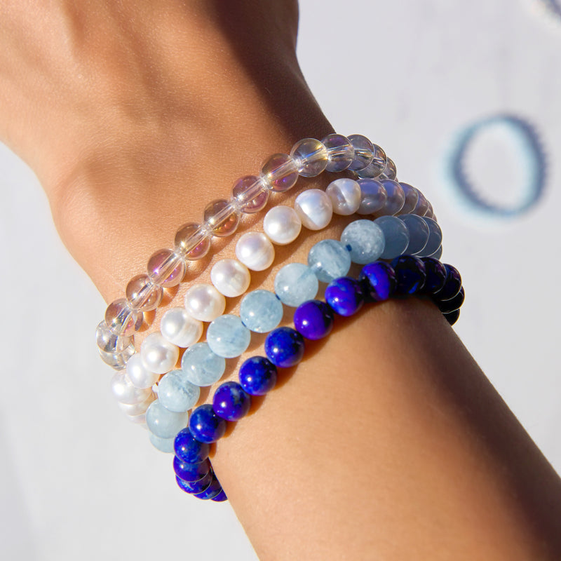 Lapis Lazuli Crystal Bracelet.