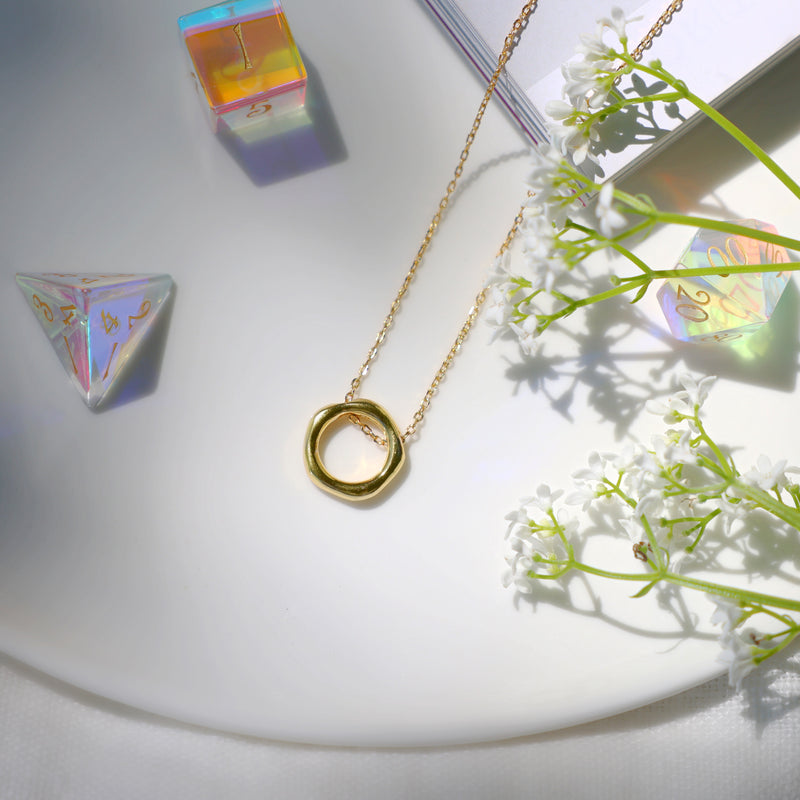 Natural Cycles Gold Necklace