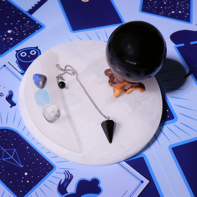 The Divine Guidance Tarot & Oracle Board (Midnight Blue Edition)