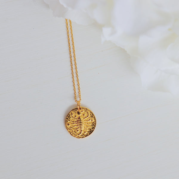 Scorpio Zodiac Pendant.