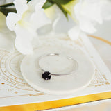 Black Obsidian Crystal Bangle