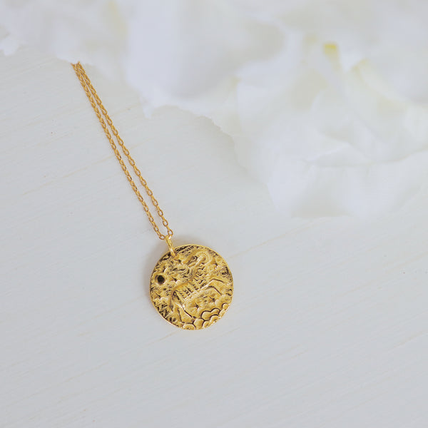 Aries Zodiac Pendant.