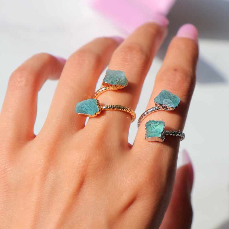 Empress Aquamarine Ring
