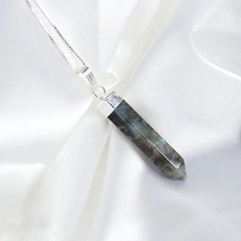 Labradorite Point Necklace