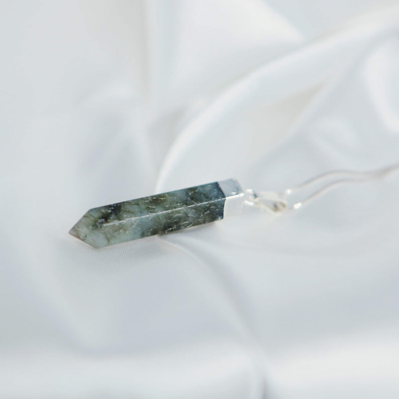 Labradorite Point Necklace