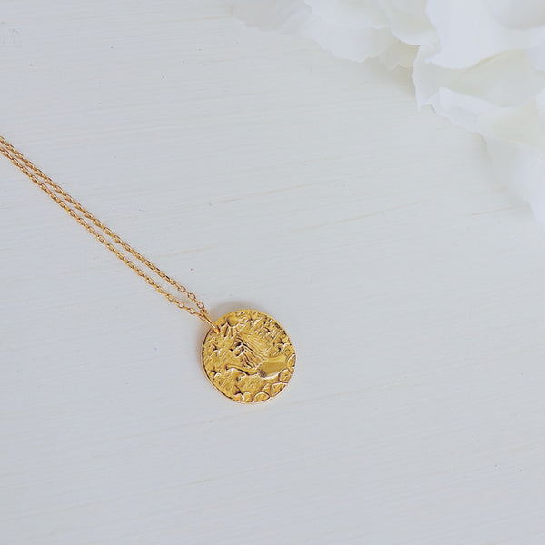 Leo Zodiac Pendant.