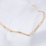 Queen Of Pentacles Gold Chain Choker