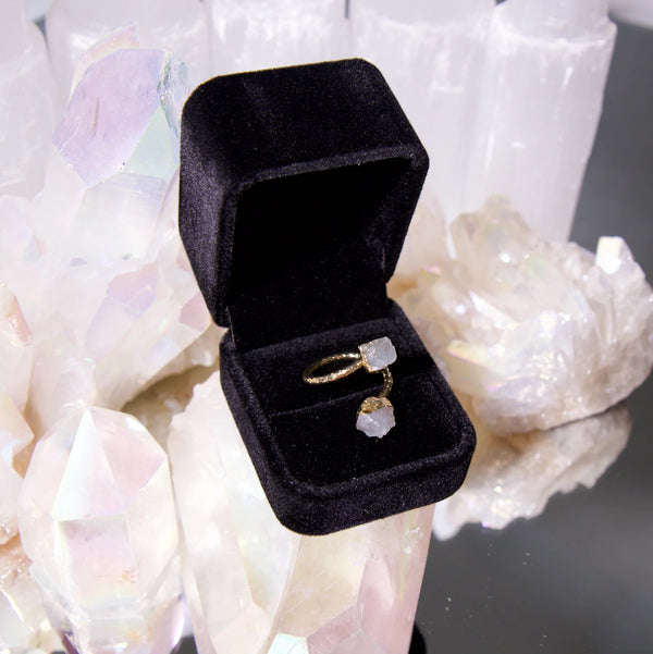 Empress Crystal Rings Gold (4 different crystals)