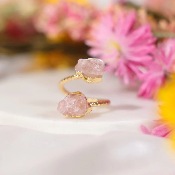 Empress Crystal Rings Gold (4 different crystals)