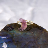 Queen Of The Moon Ring In Amethyst