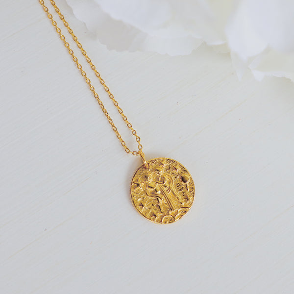Gemini Zodiac Pendant.