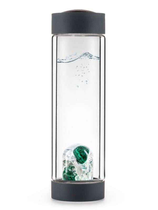 VIA HEAT "Force Of Nature" Crystal Water Bottle - Beau Life
